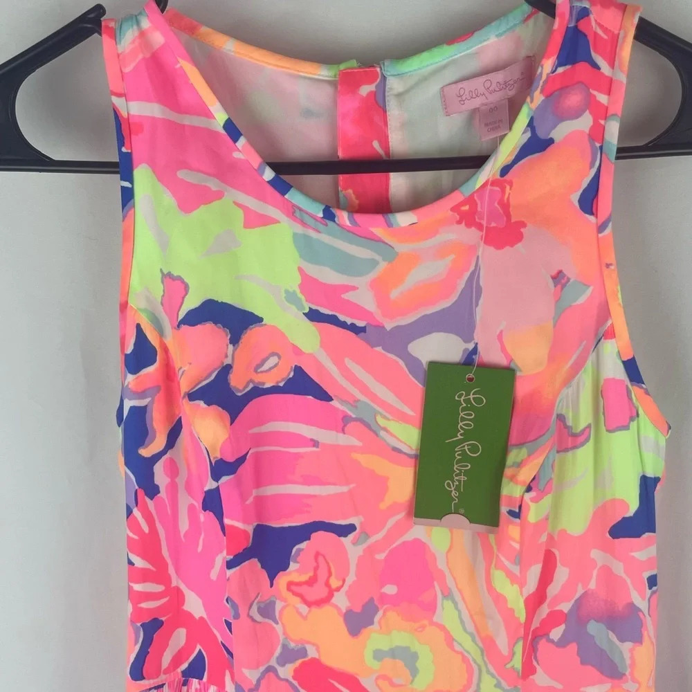 NWT Lilly Pulitzer  Kassia Dress Playa Hermosa Sz 00 - Picture 3 of 15